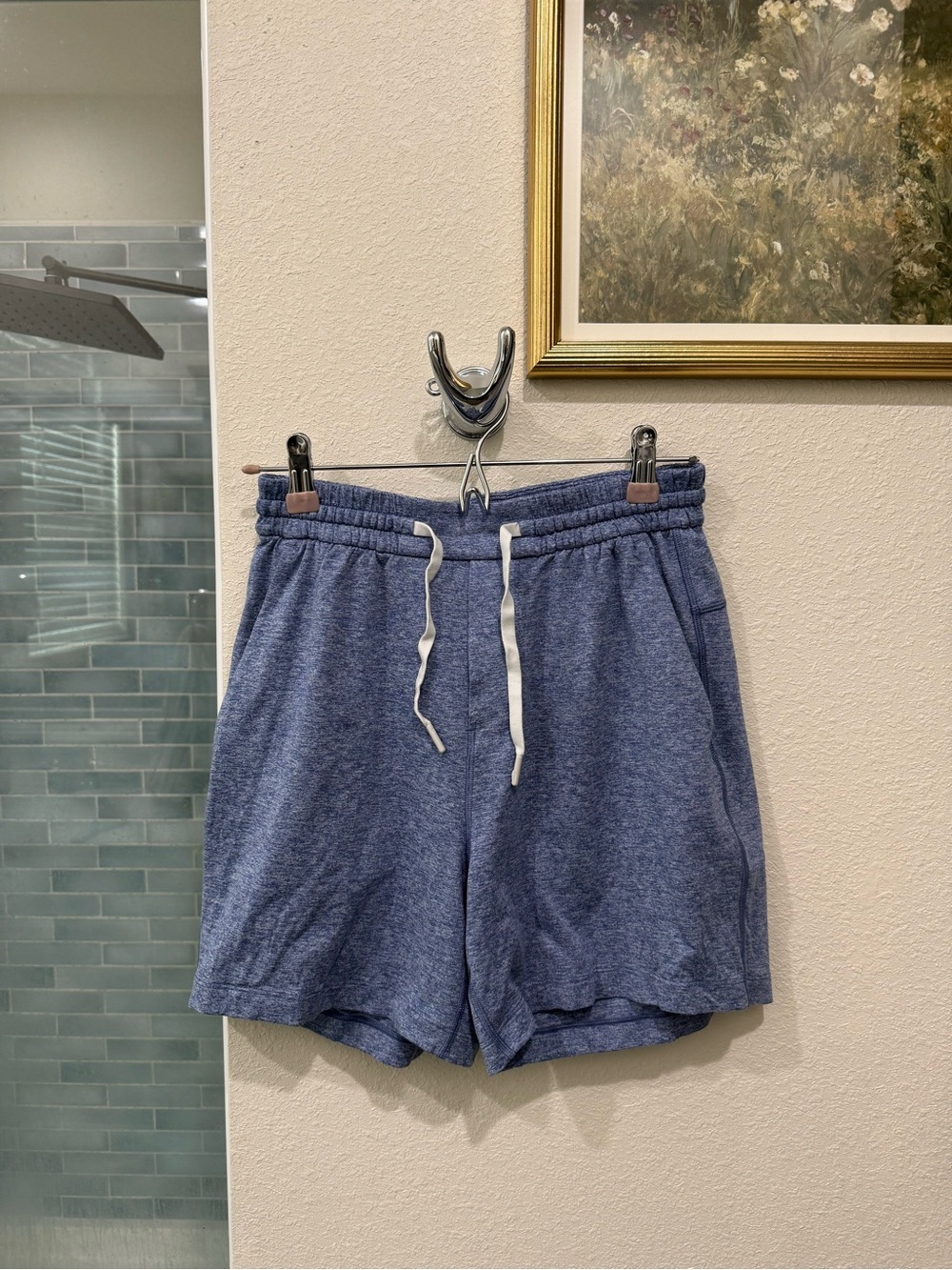 Men’s Lululemon Soft Jersey Short in Blue- 5in Inseam Size XS